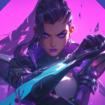 "Reyna utilisant sa compétence Dévoration dans une partie de VALORANT