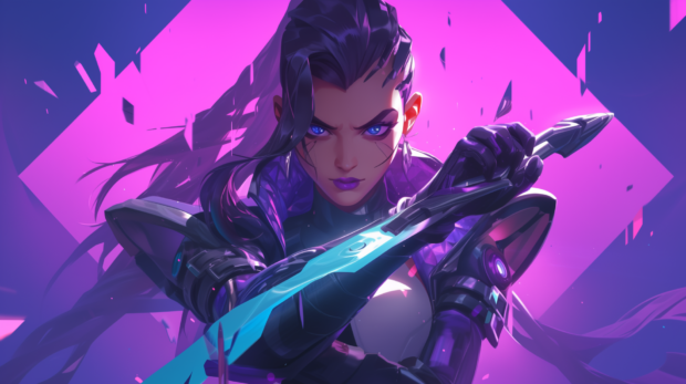 &quot;Reyna utilisant sa compétence Dévoration dans une partie de VALORANT