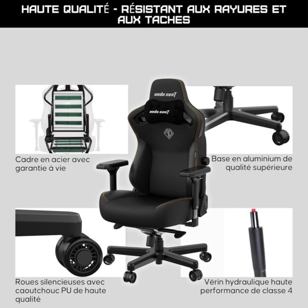 Anda Seat Kaiser 3 Grande Chaise Gaming