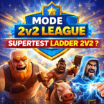 mode 2v2 league clash royale