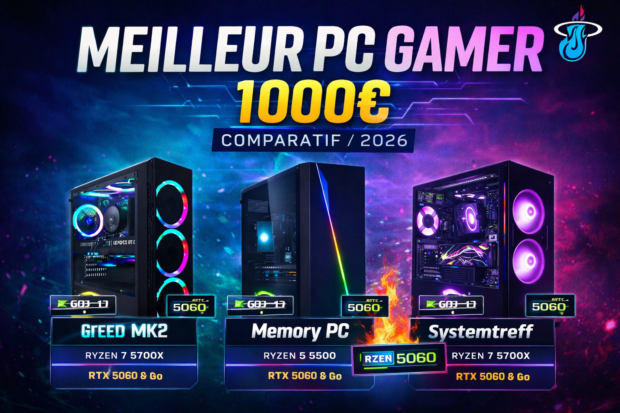 meilleur pc gamer 1000 euros
