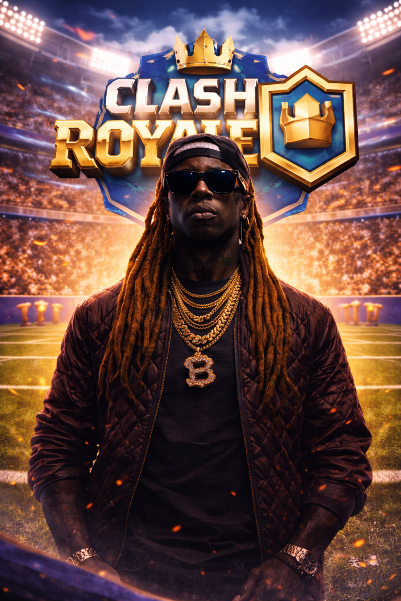 cinématique Clash Royale Lil Wayne