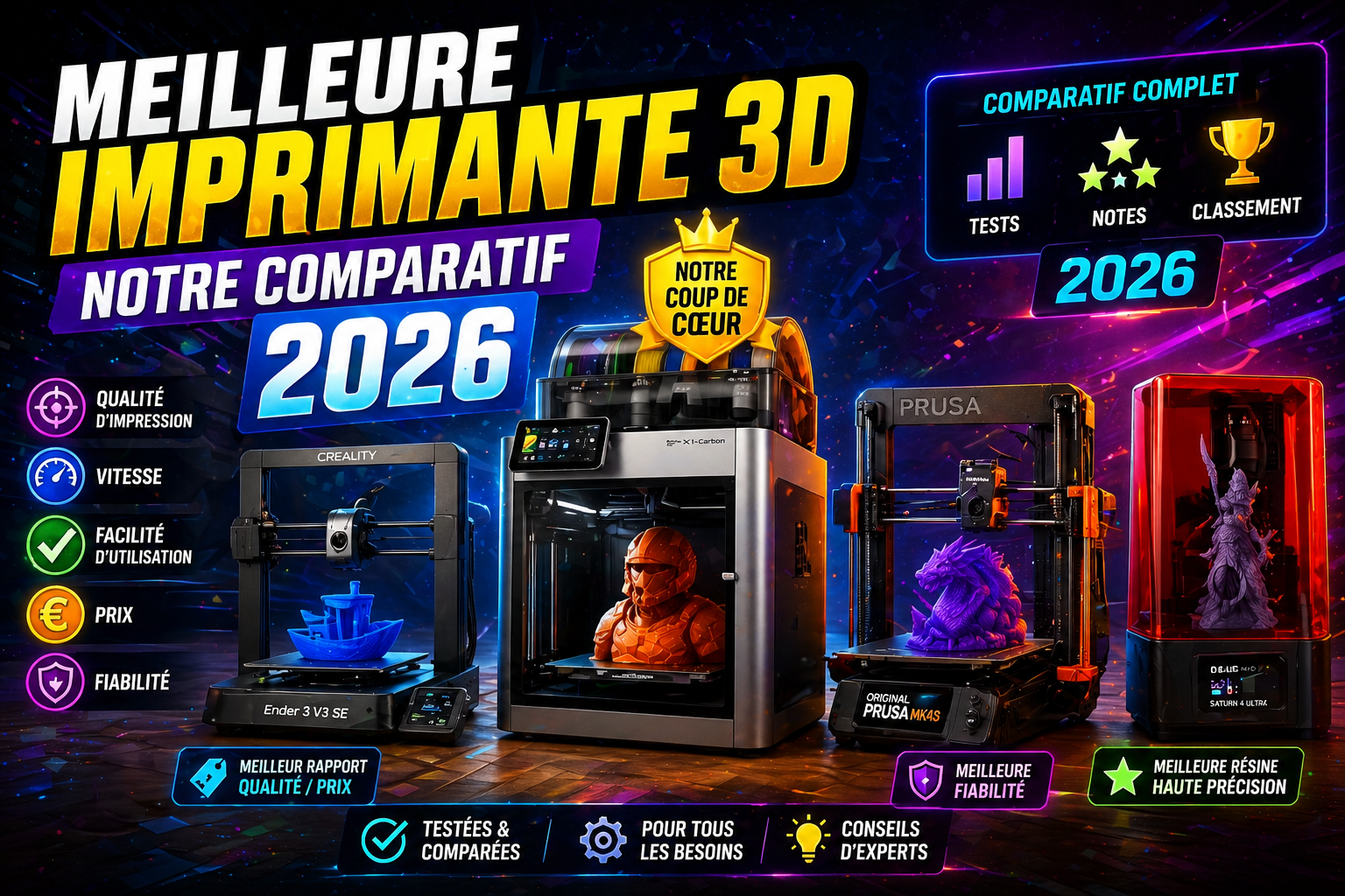 meilleur imprimante 3d