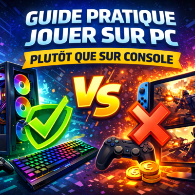 guide pratique pc plutot que sur console