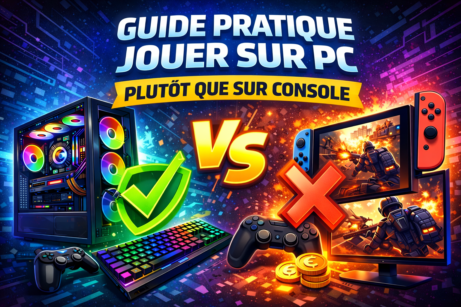 guide pratique pc plutot que sur console