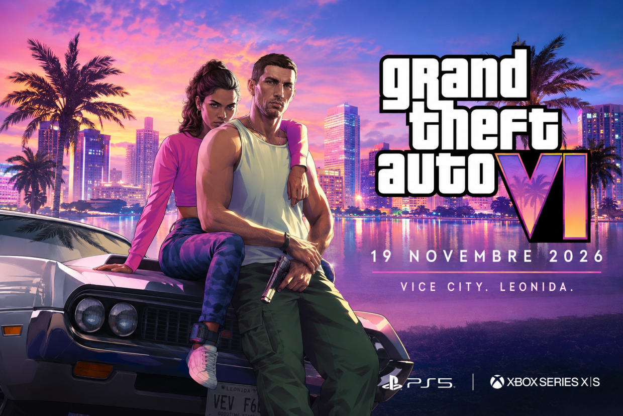 GTA 6 avec Vice City, Lucia, Jason et la date de sortie du jeu