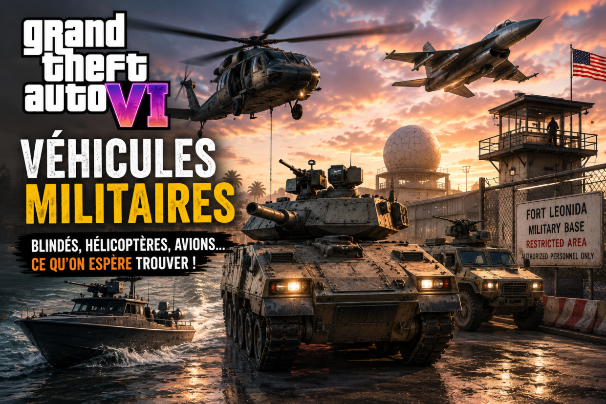véhicules militaires GTA 6