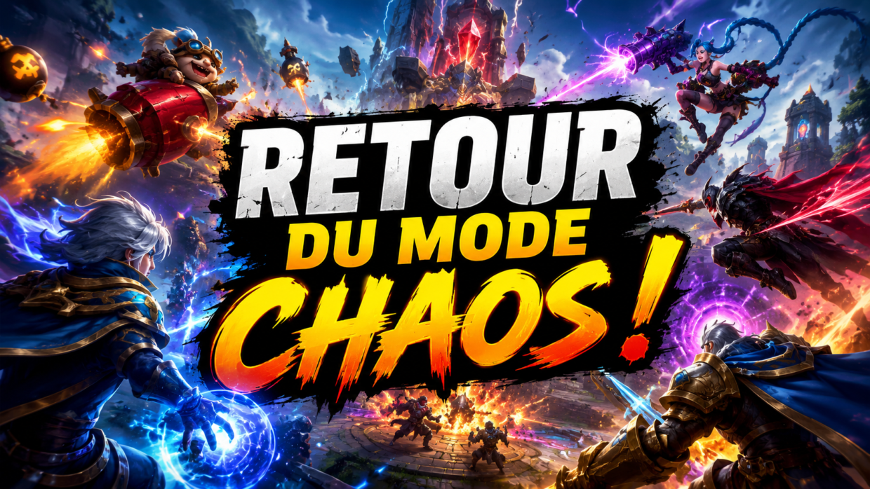Retour du mode CHAOS clash royale