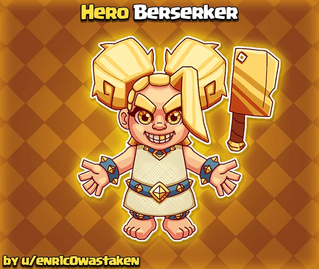 Berserker héroïne Clash Royale, nouvelle carte annoncée