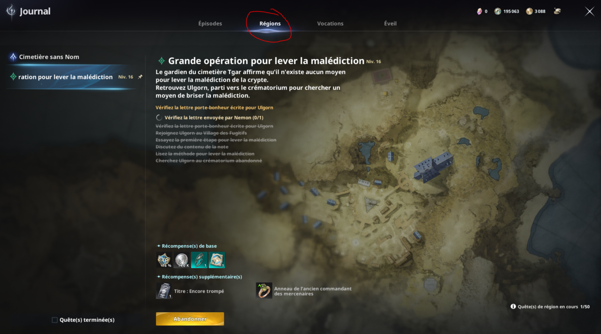 ou trouver les quêtes secondaires dans aion 2